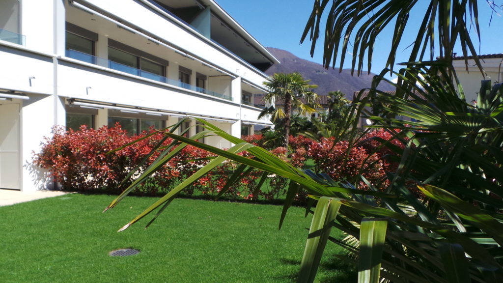 Contemporary residence exterior with clean lines